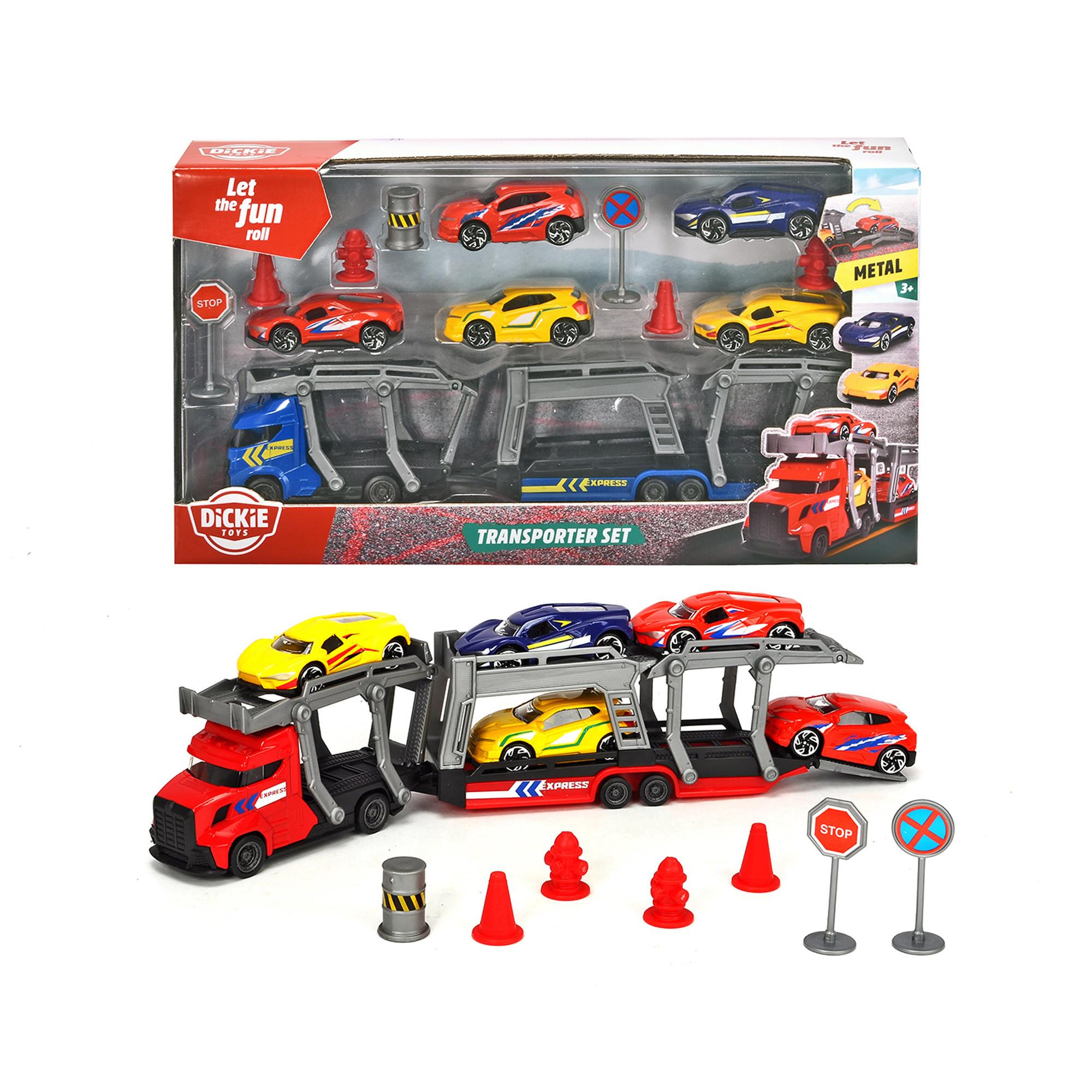 Dickie  Set trasportatore, modelli assortiti 
