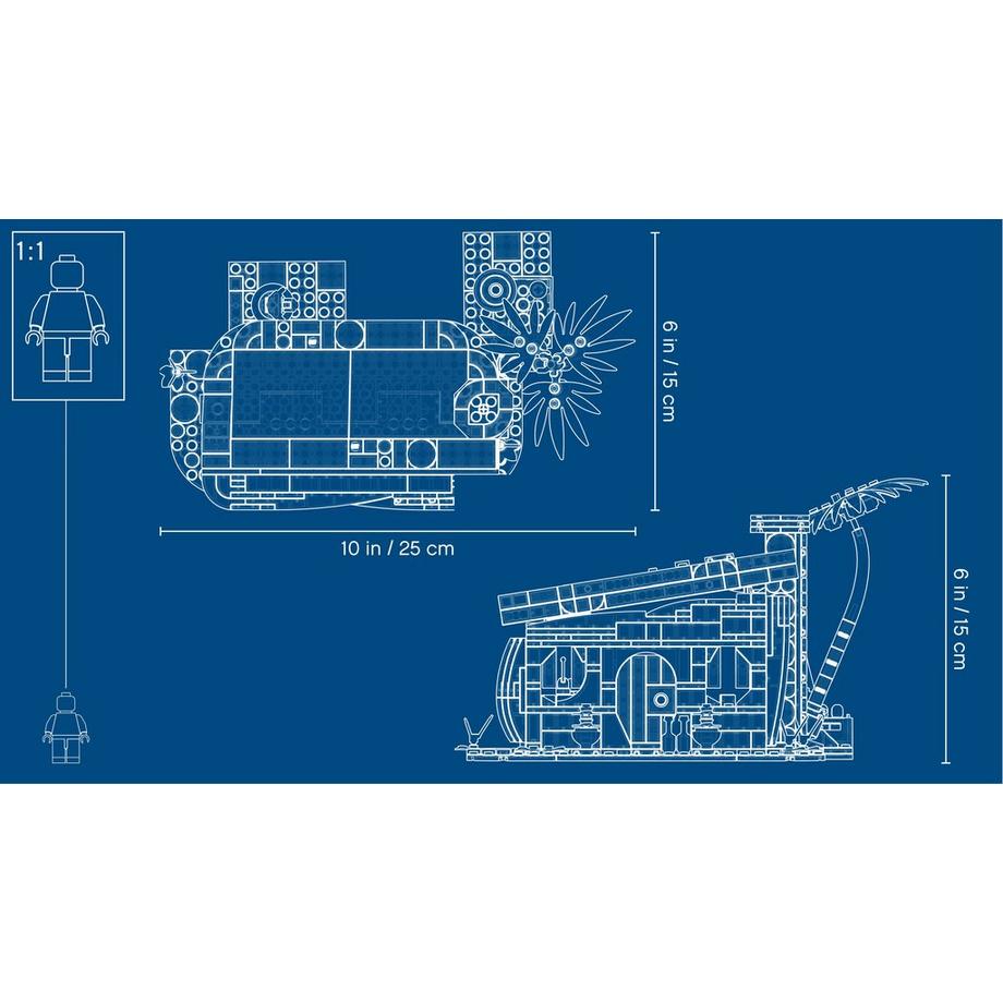 LEGO®  21316 The Flintstones - Familie Feuerstein 