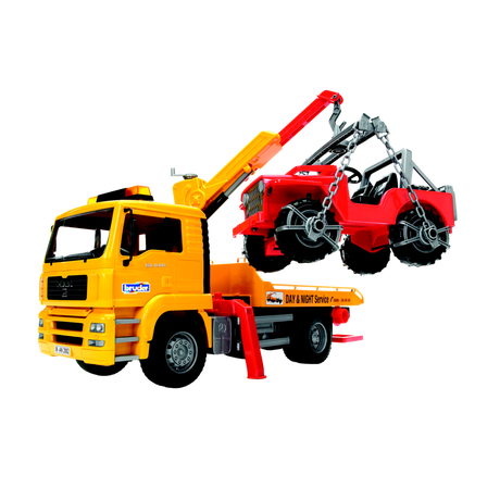 bruder  MAN Abschlepp-LKW 