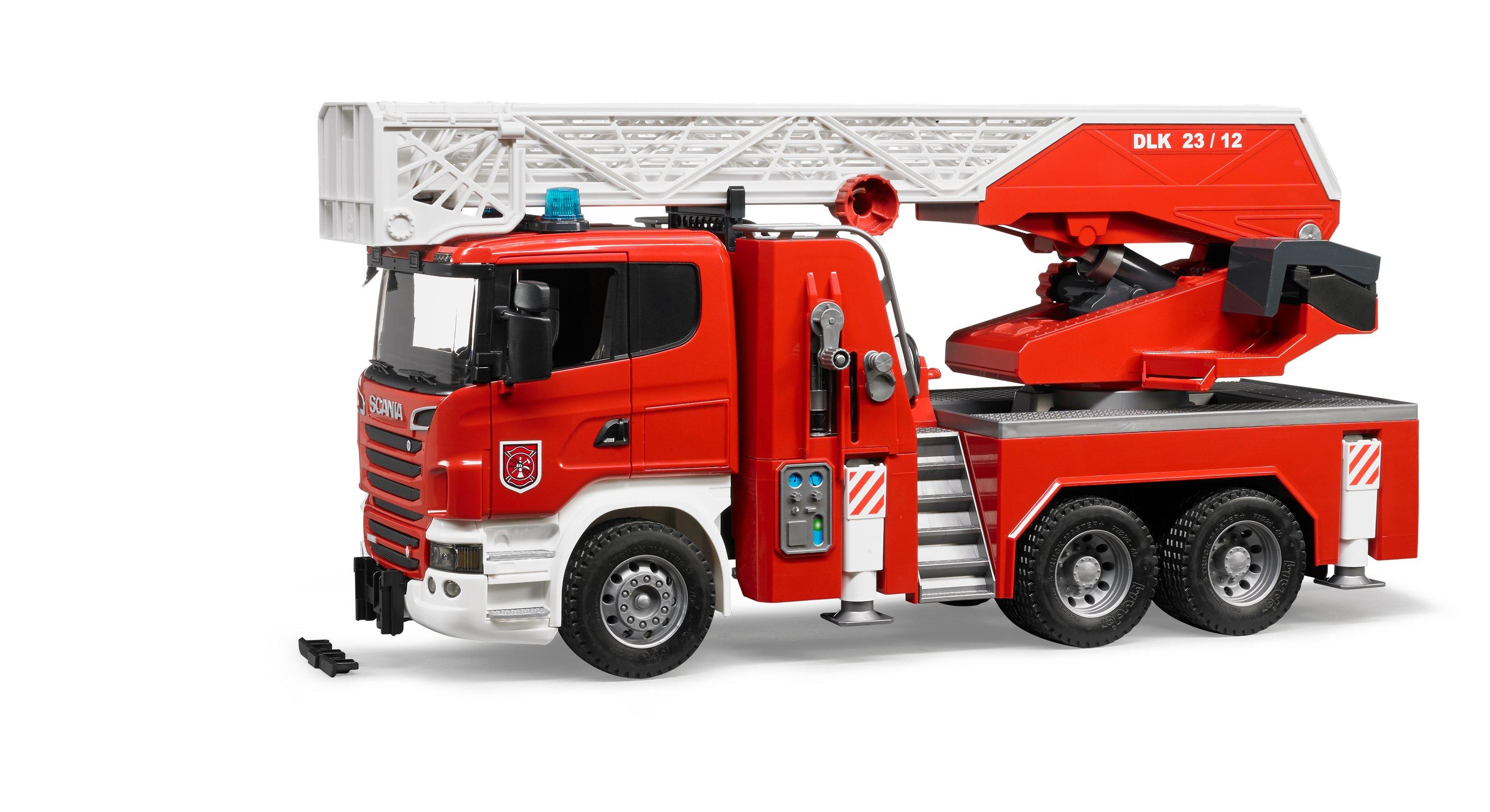 bruder  Scania R-Serie Feuerwehrleiterwagen 