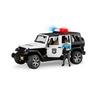 bruder  Jeep Wrangler Unlimited Rubicon police 