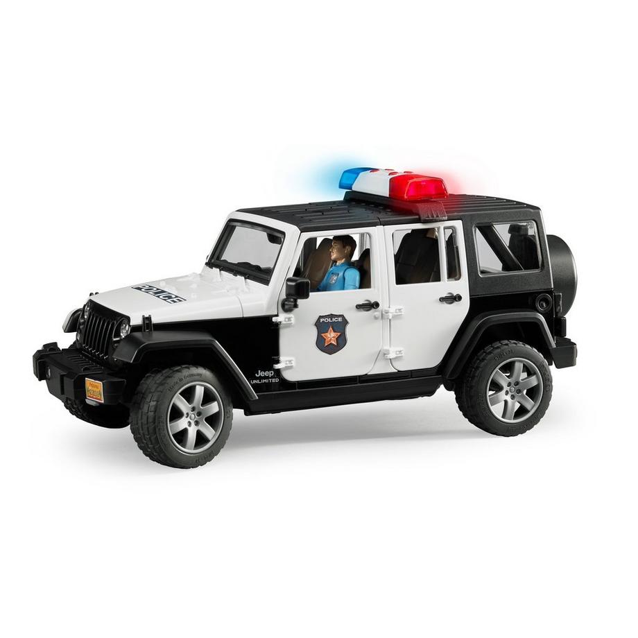 bruder  Jeep Wrangler Unlimited Rubicon Polizeifahrzeug 