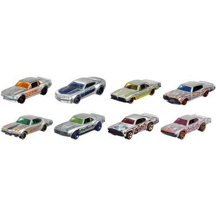 Hot Wheels  50th Anniversary Zamac Themed Sortiment, assortiert 