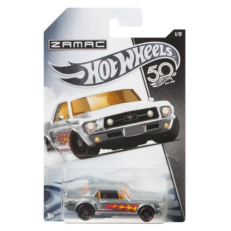 Hot Wheels  50th Anniversary Zamac Themed Sortiment, assortiert 