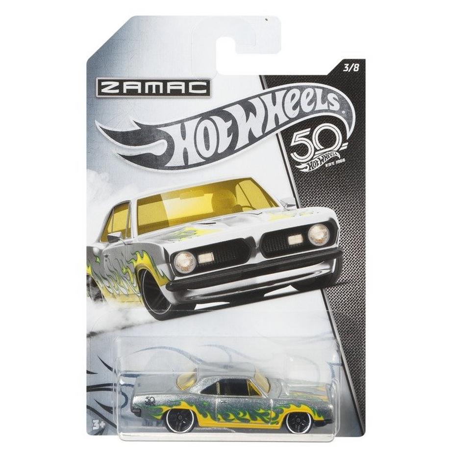 Hot Wheels  50th Anniversary Zamac Themed Sortiment, assortiert 