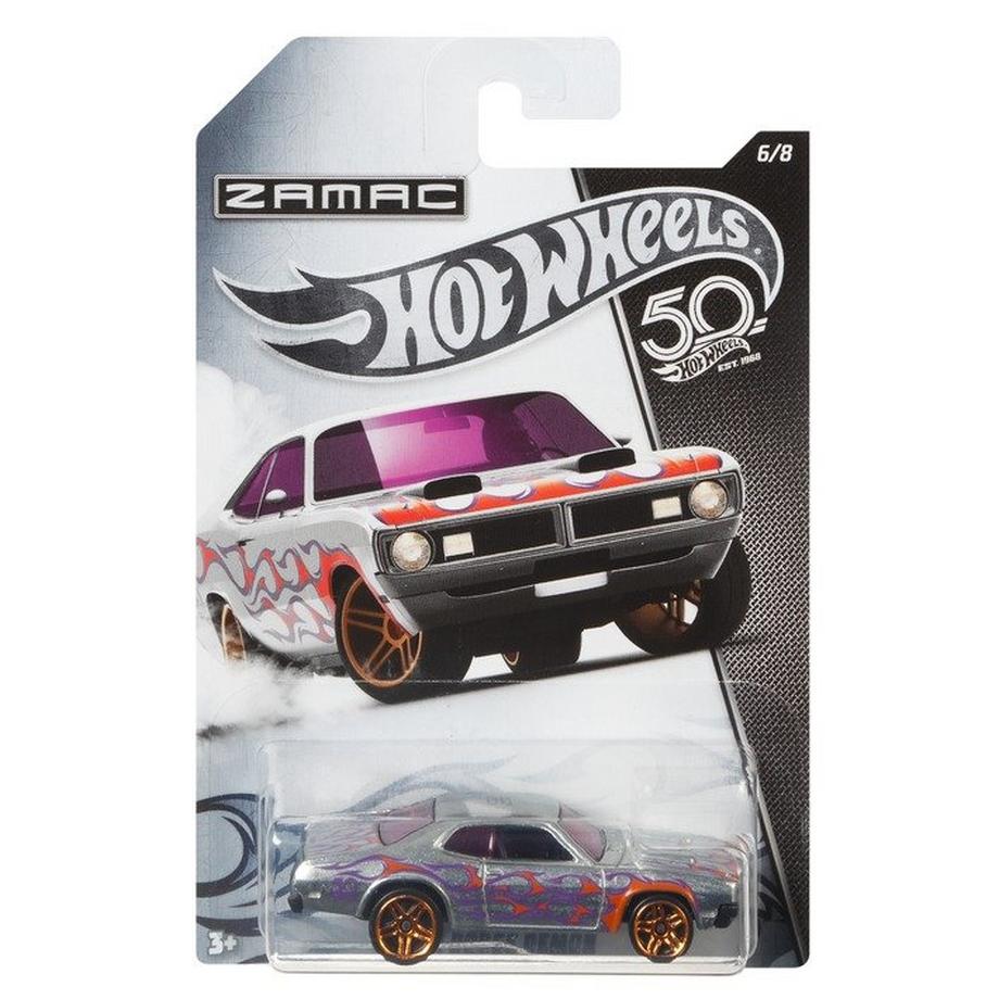 Hot Wheels  50th Anniversary Zamac Themed Sortiment, assortiert 