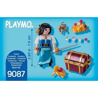 Playmobil  9087 Piratin mit Schatztruhe 