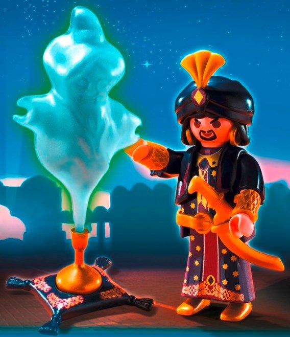 Playmobil  5295 Mago con genio della lampada 