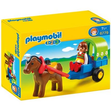 Playmobil  6779 1.2.3 Bunte Pferdekutsche 