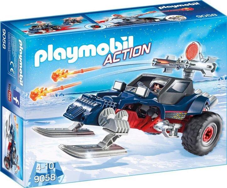 Playmobil  9058 Motoneige avec pirate des glaces 
