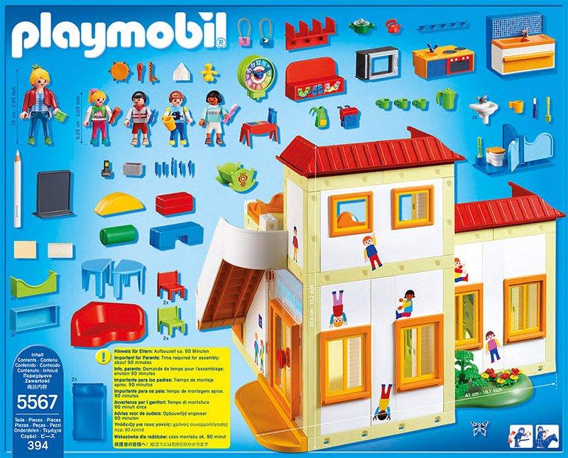 Playmobil  5567 Grande asilo con area gioco e nido 