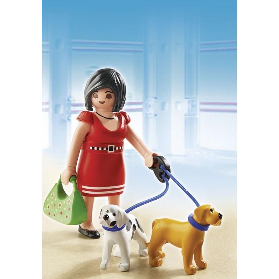 Playmobil  5490 Signora con cagnolini 