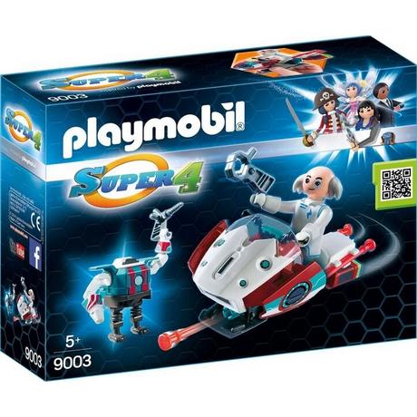 Playmobil  9003 Skyjet con Dottor X e Robot 