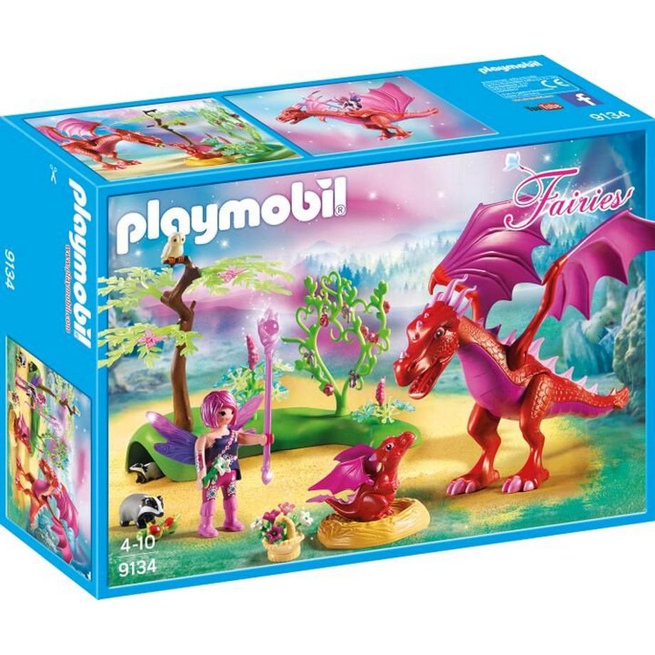 Playmobil  9134 Gardienne des fées avec dragons 