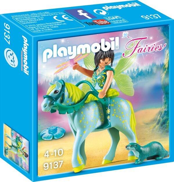 Playmobil  9137 Fata dell'acqua con cavallo 