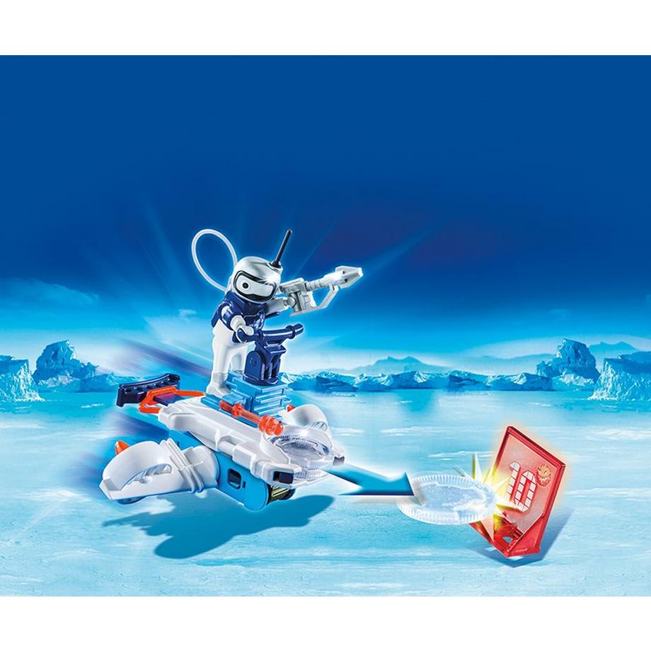 Playmobil  6833 Ice-Robot con space-jet lanciadischi 