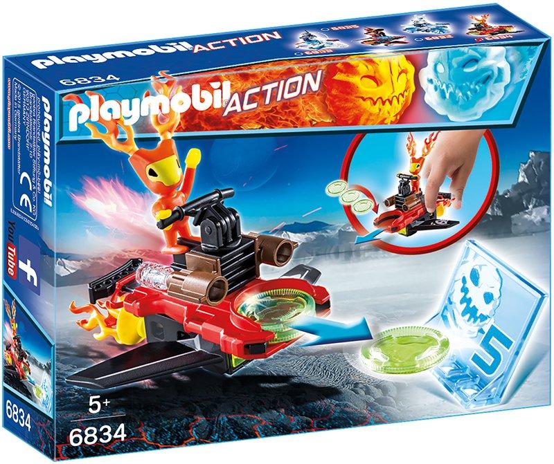 Playmobil  6834 Magma con space-jet lanciadischi 