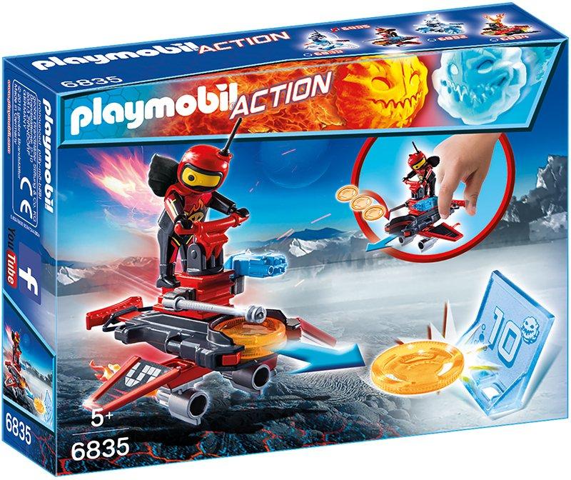 Playmobil  6835 Fire-Robot con space-jet lanciadischi 