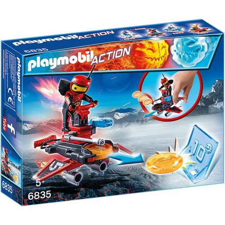 Playmobil  6835 Androïde de feu avec lance-disques 