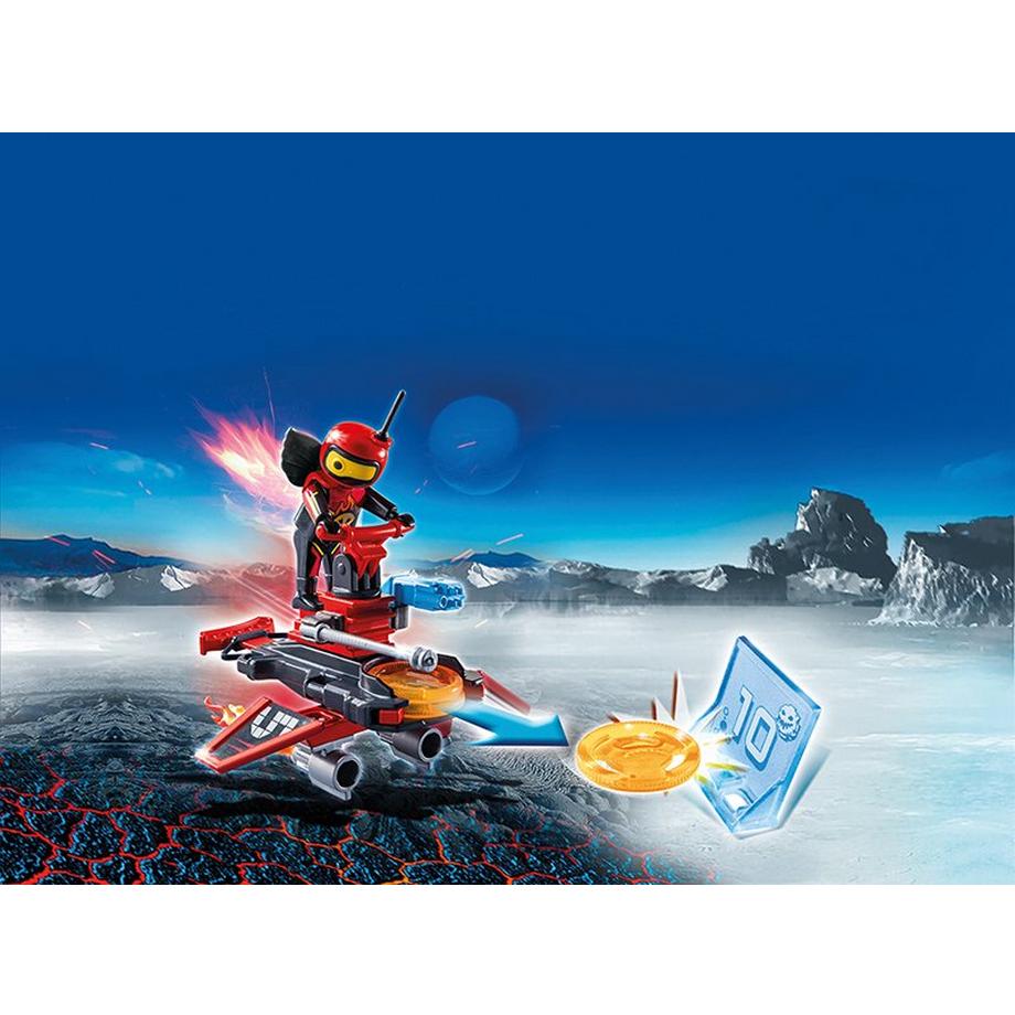 Playmobil  6835 Fire-Robot con space-jet lanciadischi 
