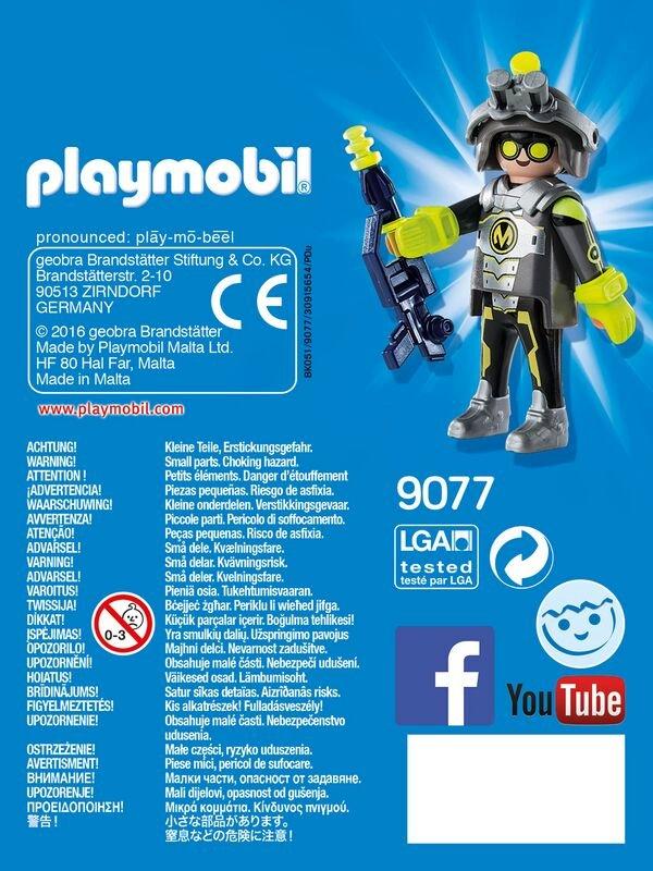 Playmobil  9077 Spia spaziale Mega Masters 