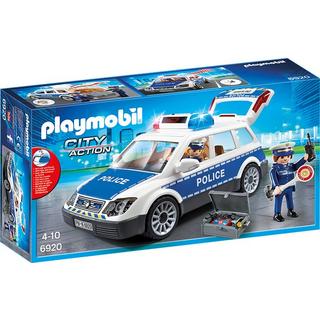 Playmobil  6920 Voiture de policiers avec gyrophare et sirène 