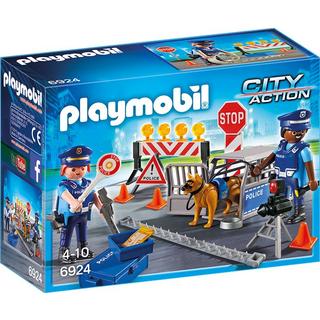 Playmobil  6924 Posto di blocco della Polizia 