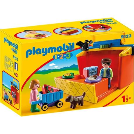 Playmobil  9123 Bancarella portatile 1.2.3 
