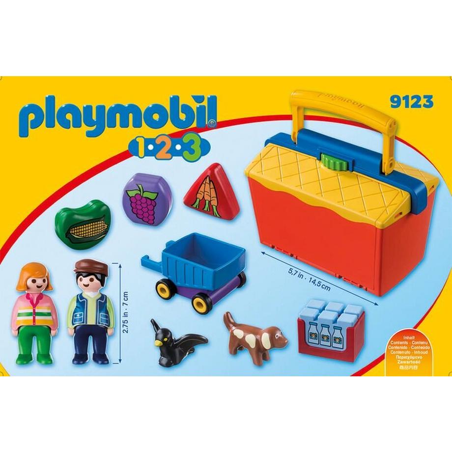 Playmobil  9123 Bancarella portatile 1.2.3 