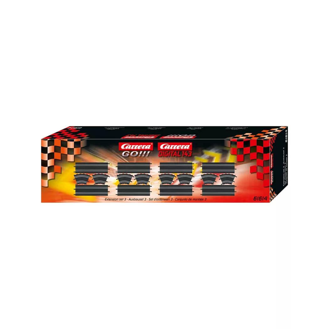 Carrera Autorennbahn "Ausbauset 3"