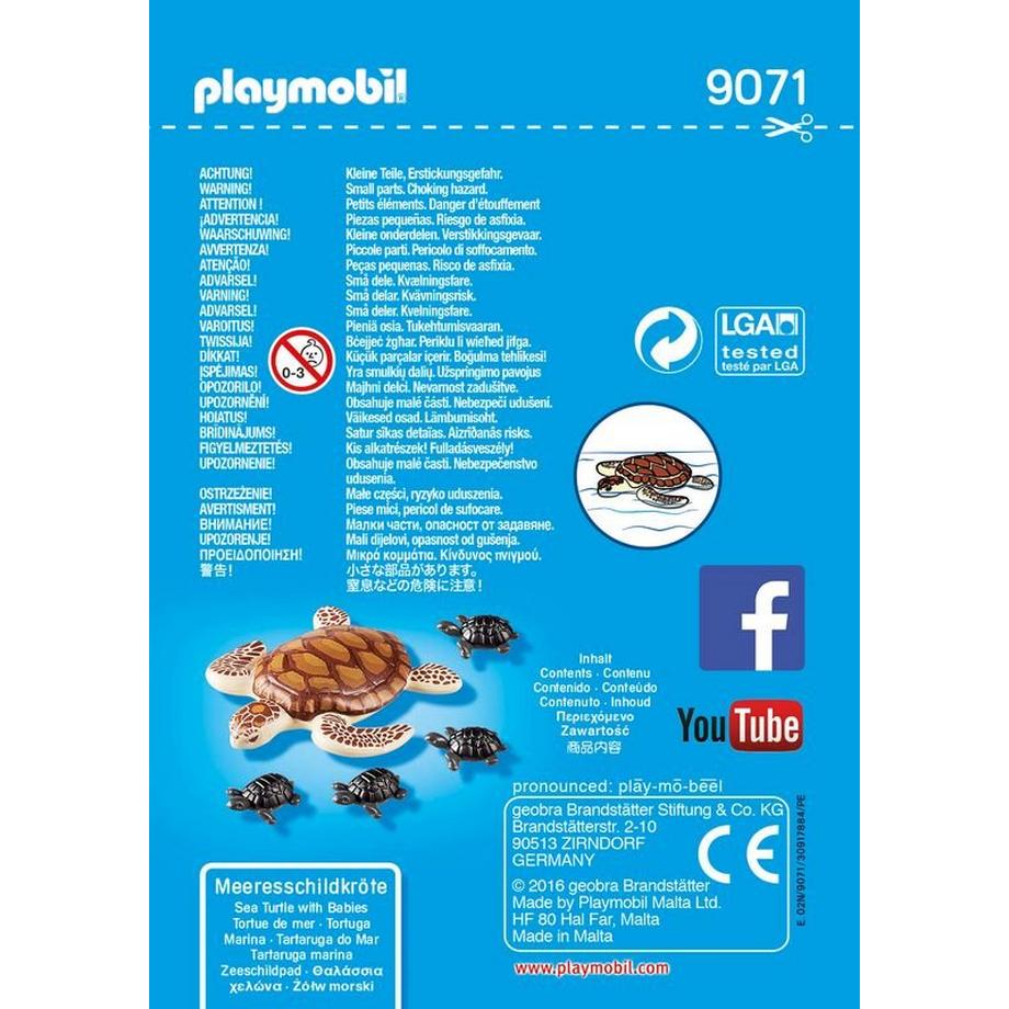 Playmobil  9071 Tortue de mer et ses petits 