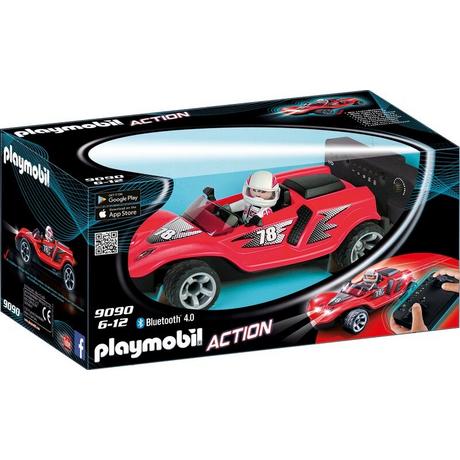 Playmobil  9090 Voiture de course rouge radiocommandée 