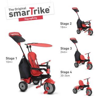 smarTrike  Tricycle Glow, rouge 