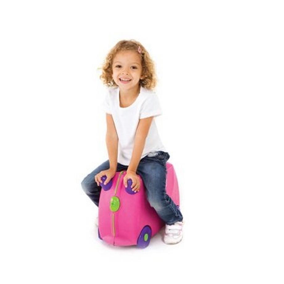 Trunki Trixie Valigia rosa  