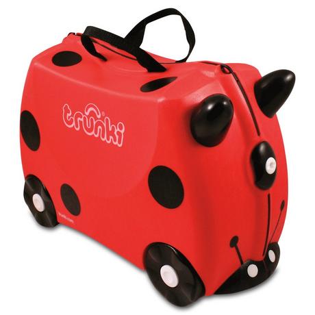 Trunki Harley Valigia rosso coccinella  