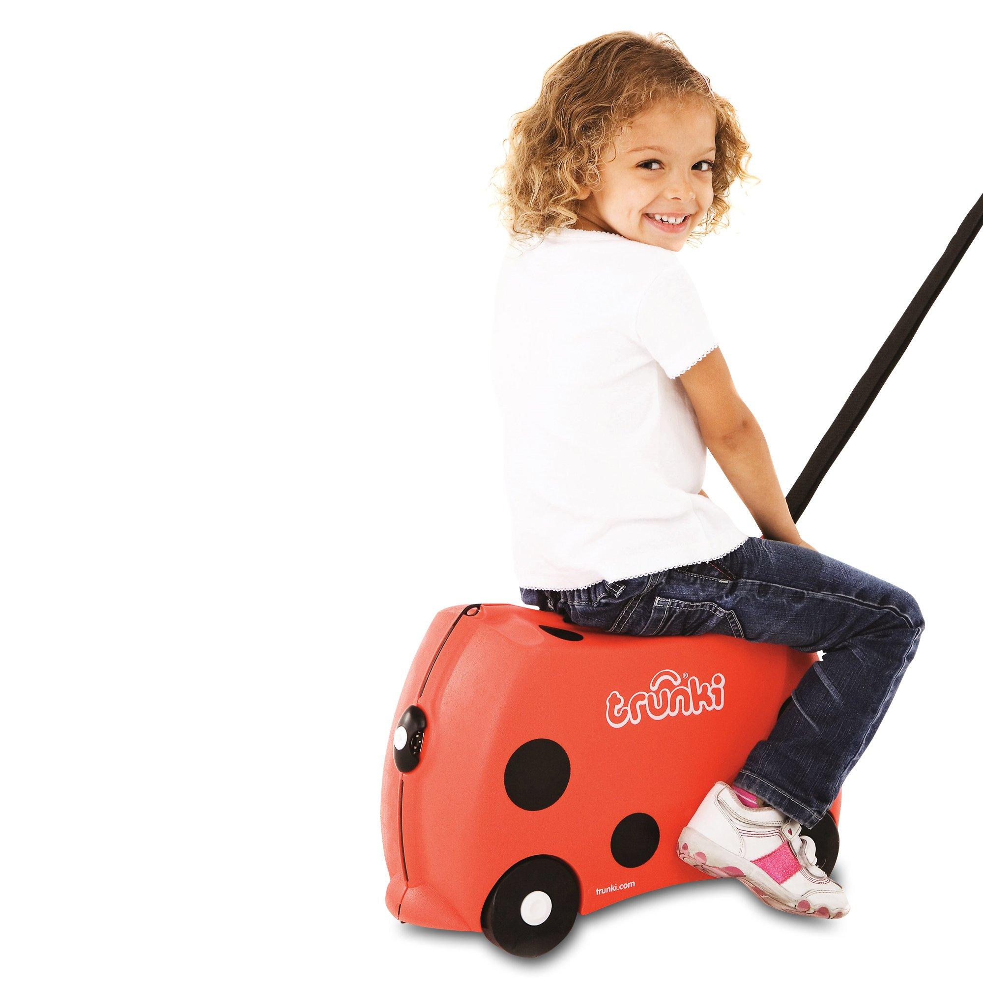 Trunki Harley Valise rouge coccinelle  