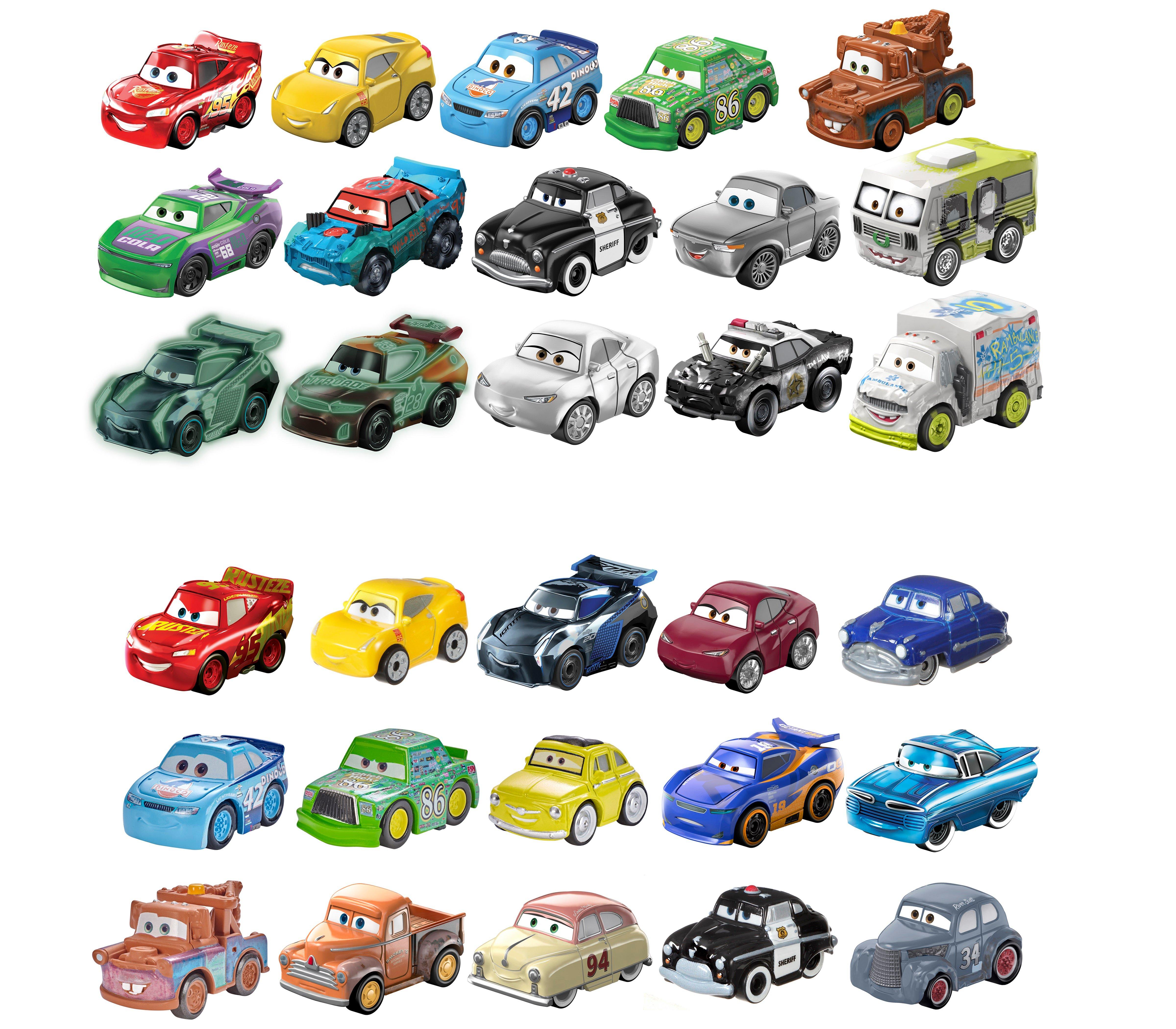 Mattel  Disney Cars Mini Racers, Überraschungstüte 