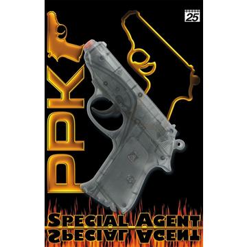 Pistolet jouet PPK transparent