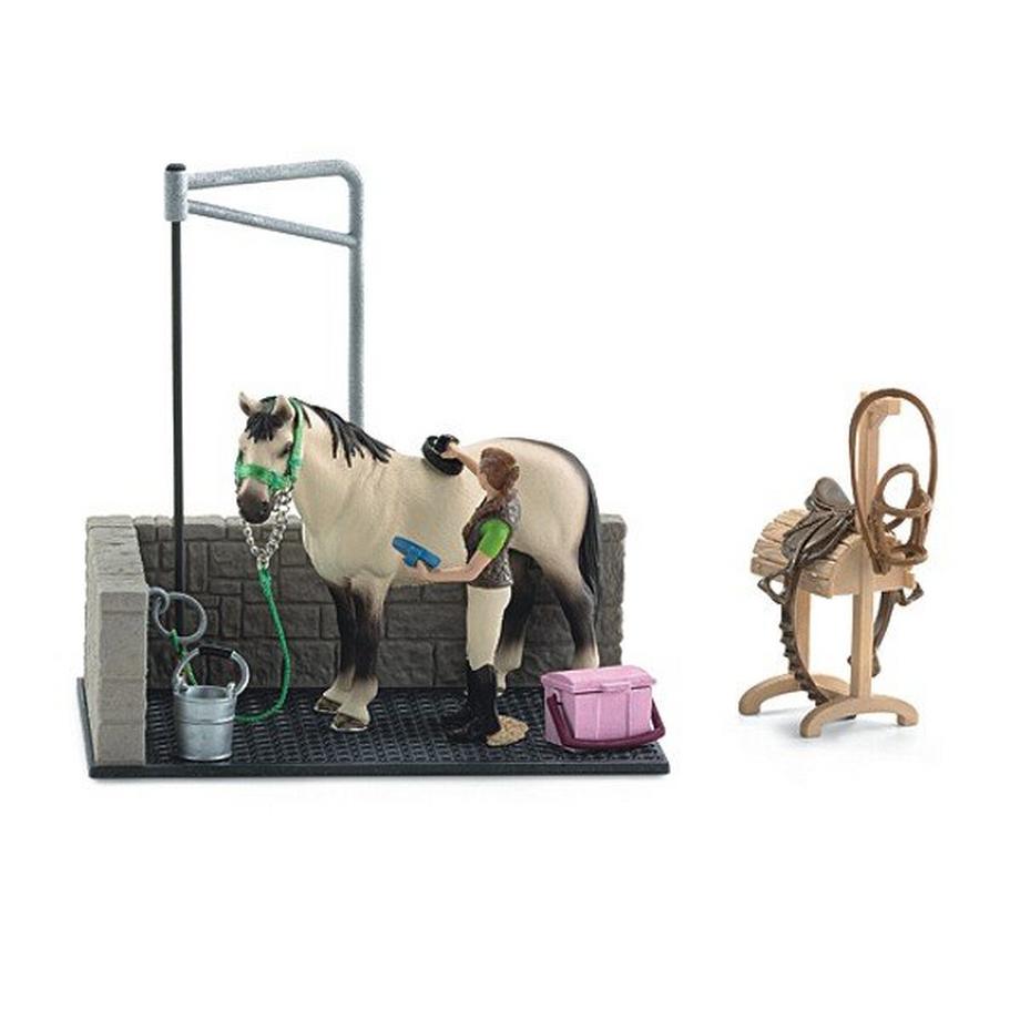 Schleich  42104 Waschplatz mit Zubehör 