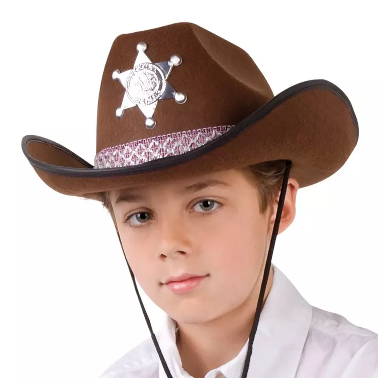 BOLAND Kinderhut Sheriff junior braunonline kaufen MANOR