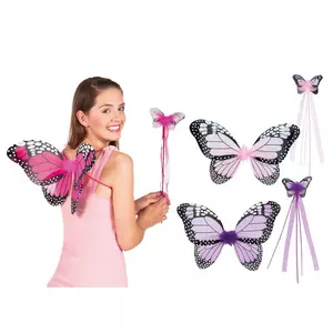 Set Schmetterling, Flügel und Stab
