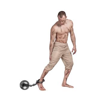 BOLAND  Palla con catena 