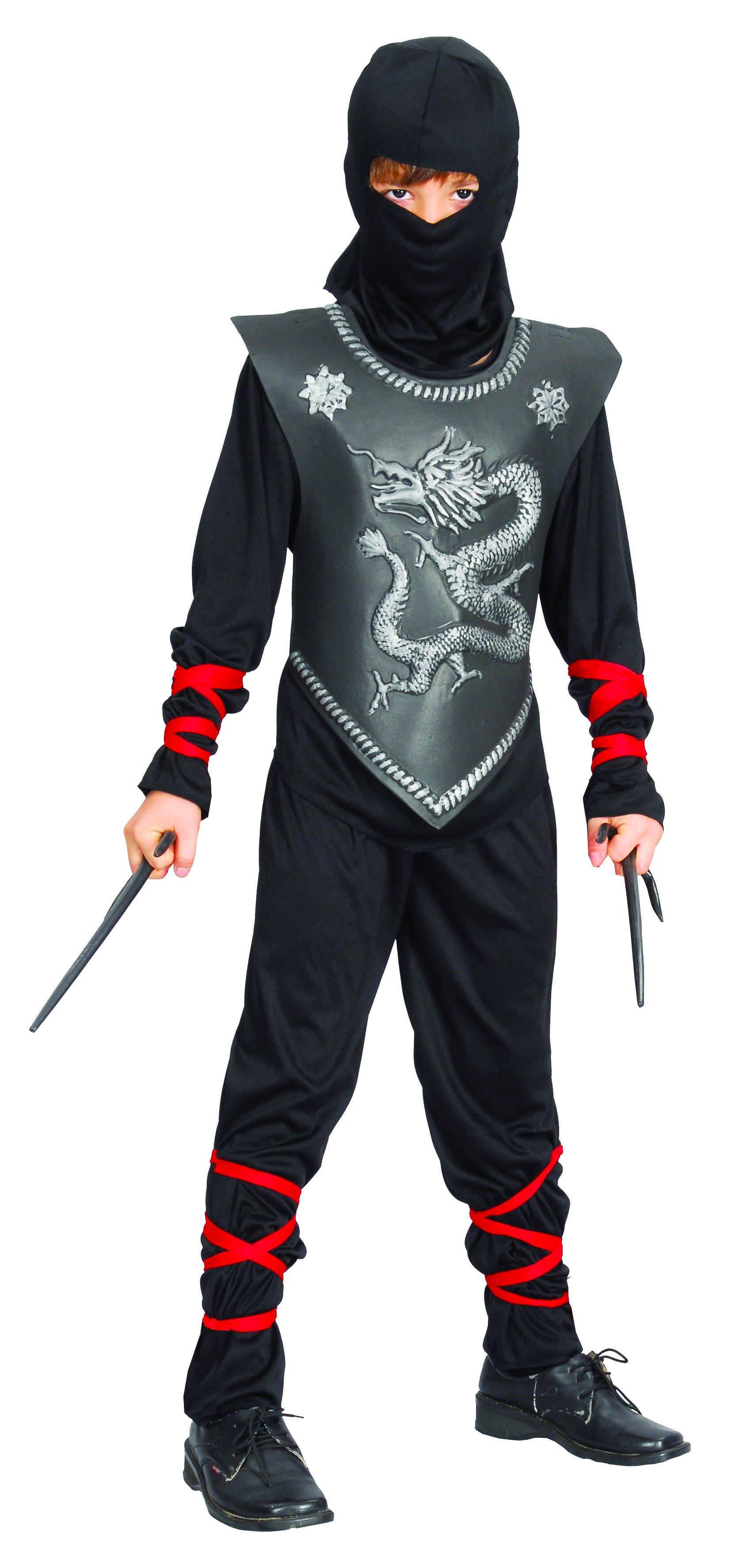 NA  Costume ninja nero bambino 