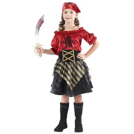 NA  Costume bambina pirata 