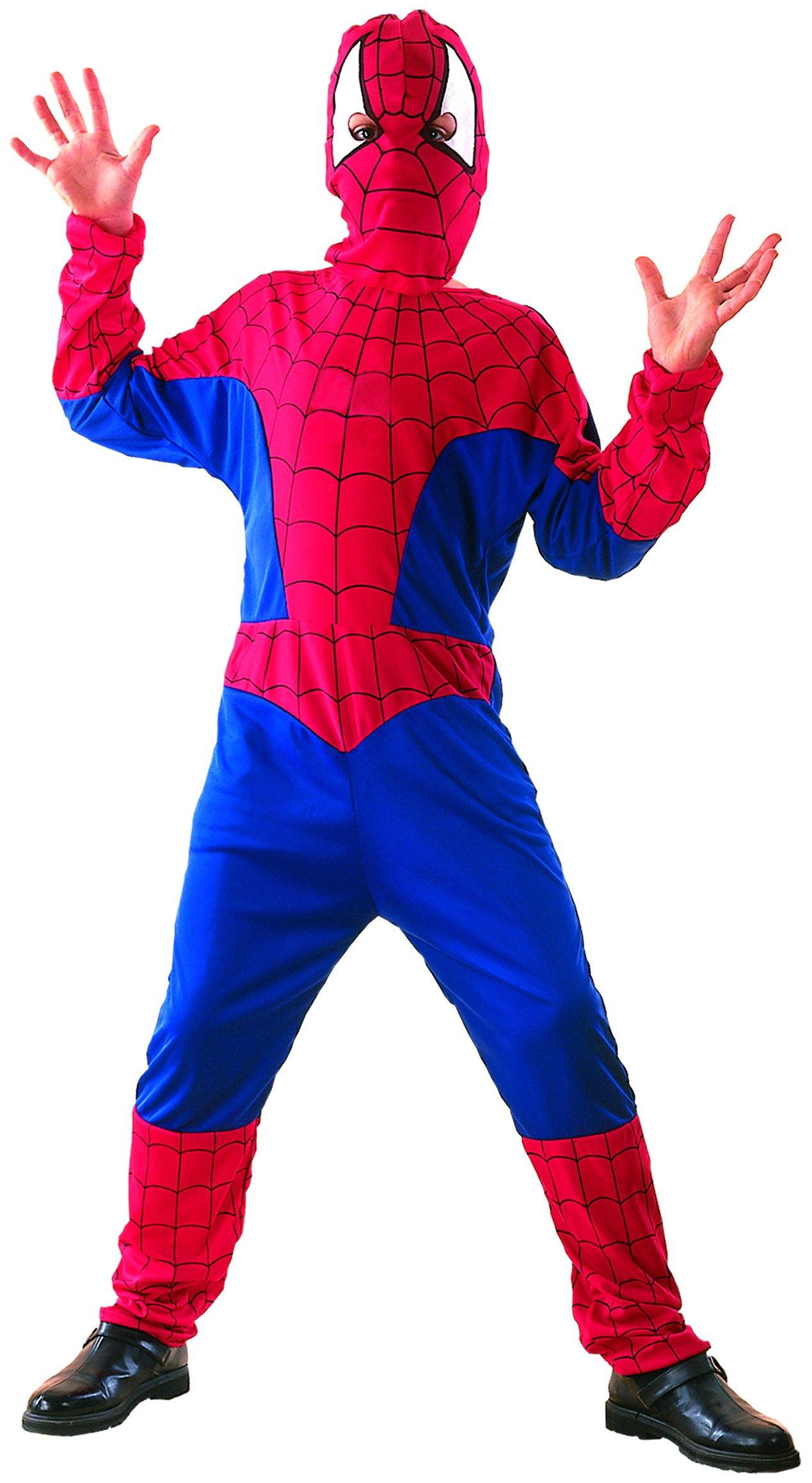 Costume da bambino per carnevale Spiderman super eroe 110-120 cm
