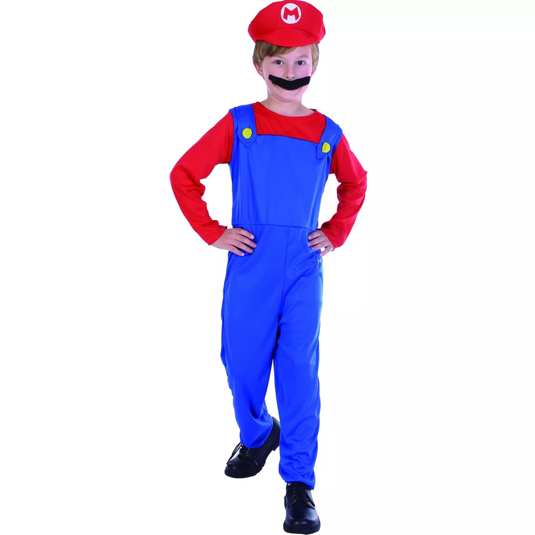 - Jungenkostüm Super Mario, M