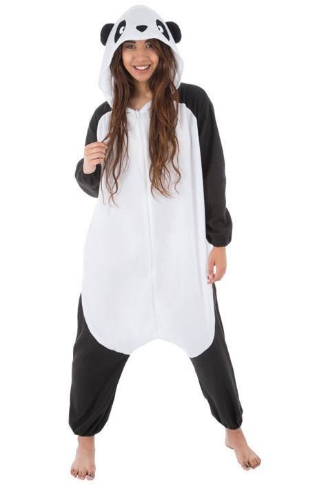 NA  Costume donna panda peluche 