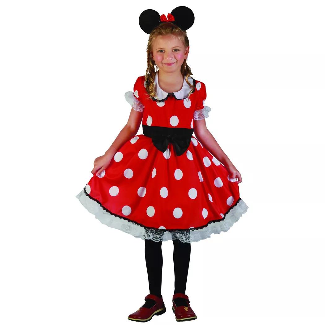 - Minnie Mouse Mädchenkostüm, S