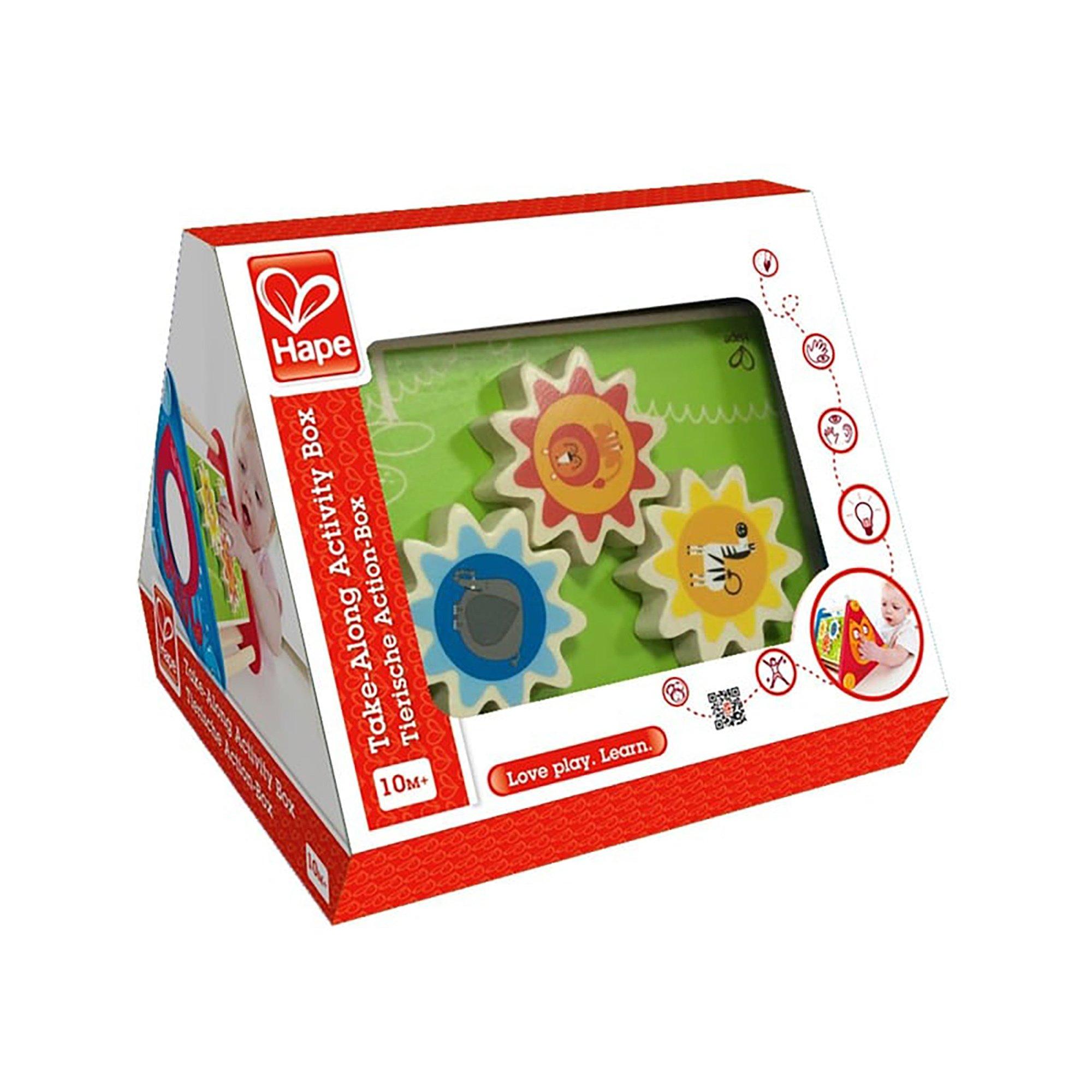 Hape  Tierische Action-Holz-Box 