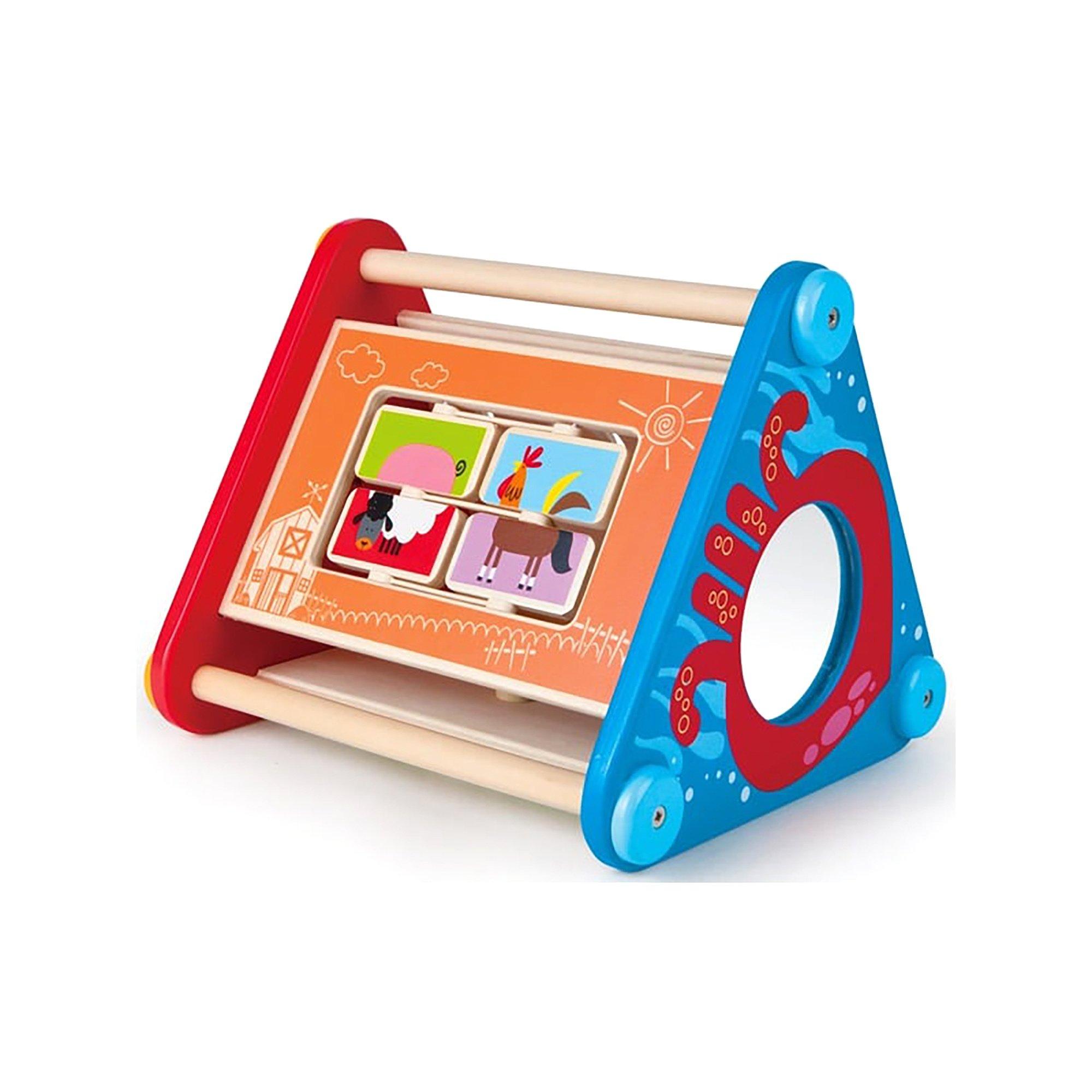 Hape  Tierische Action-Holz-Box 